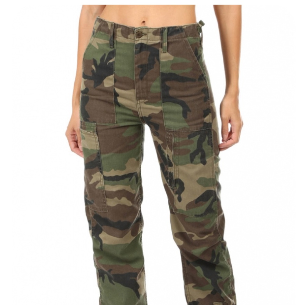 RE/DONE HIGH WAISTED CARGO PANT Size 28